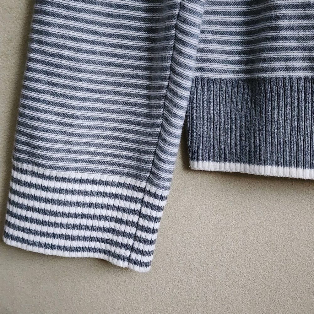 Striped Lands' End Cardigans L - Picture 5 of 15